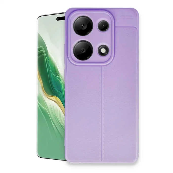 BUĞZ Xiaomi Redmi Note 13 Pro 4g Kılıf Auto Focus Kapak - Lila