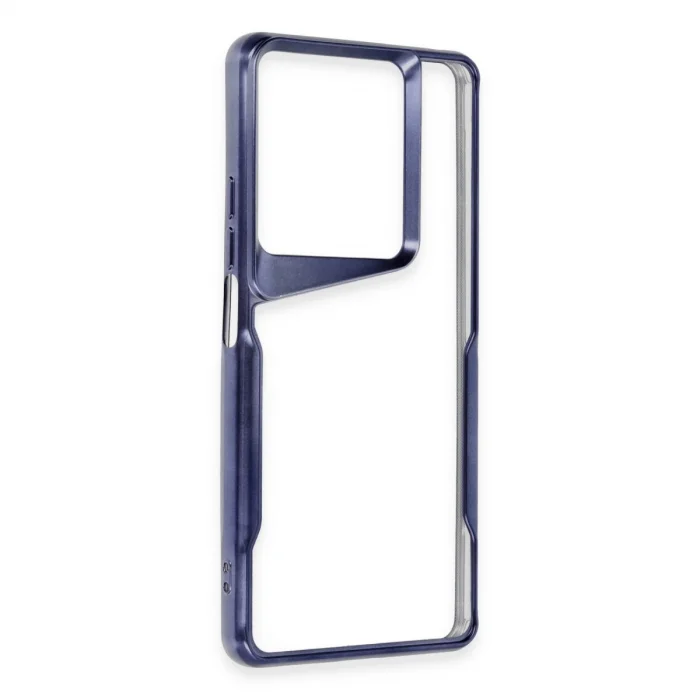 BUĞZ Xiaomi Redmi Note 13 Pro 4g Kılıf Boyi Silikon Kapak - Lacivert