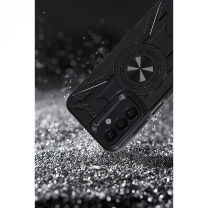 BUĞZ Xiaomi Redmi Note 13 Pro 4g Kılıf Lincoln Silikon - Siyah