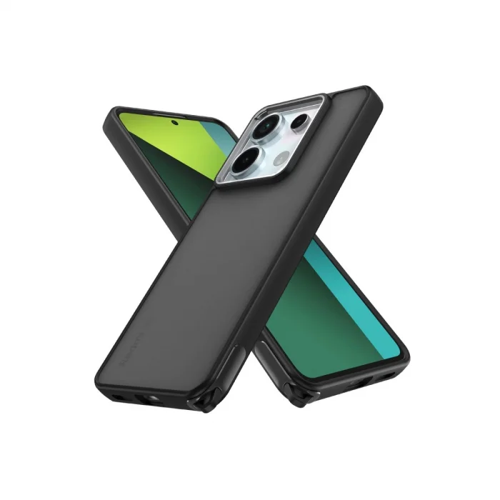 BUĞZ Xiaomi Redmi Note 13 Pro 5g Kılıf Elegant Kapak - Siyah