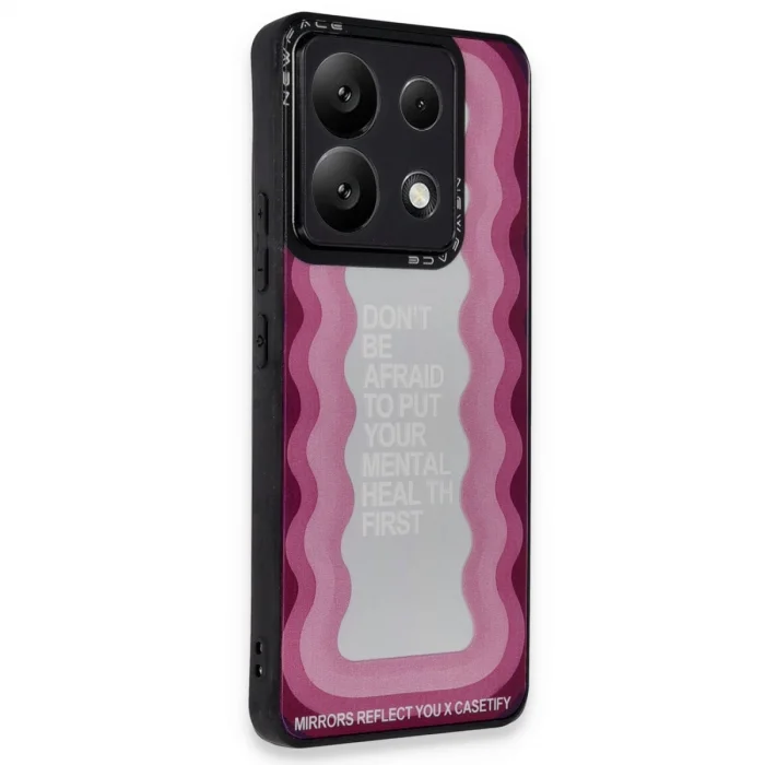 BUĞZ Xiaomi Redmi Note 13 Pro 5g Kılıf Mirror Desenli Kapak - Mirror - 11