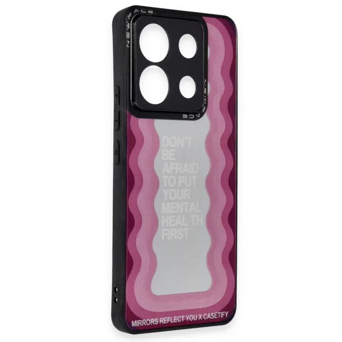 BUĞZ Xiaomi Redmi Note 13 Pro 5g Kılıf Mirror Desenli Kapak - Mirror - 11