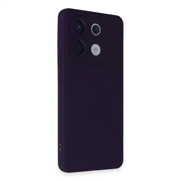 BUĞZ Xiaomi Redmi Note 13 Pro 5g Kılıf Nano İçi Kadife Silikon - Mor