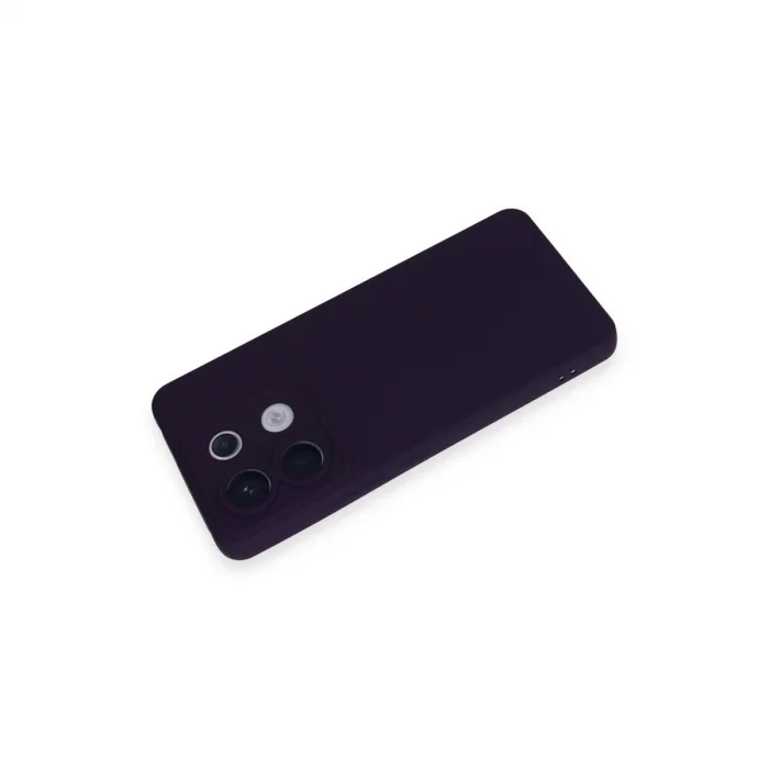 BUĞZ Xiaomi Redmi Note 13 Pro 5g Kılıf Nano İçi Kadife Silikon - Mor