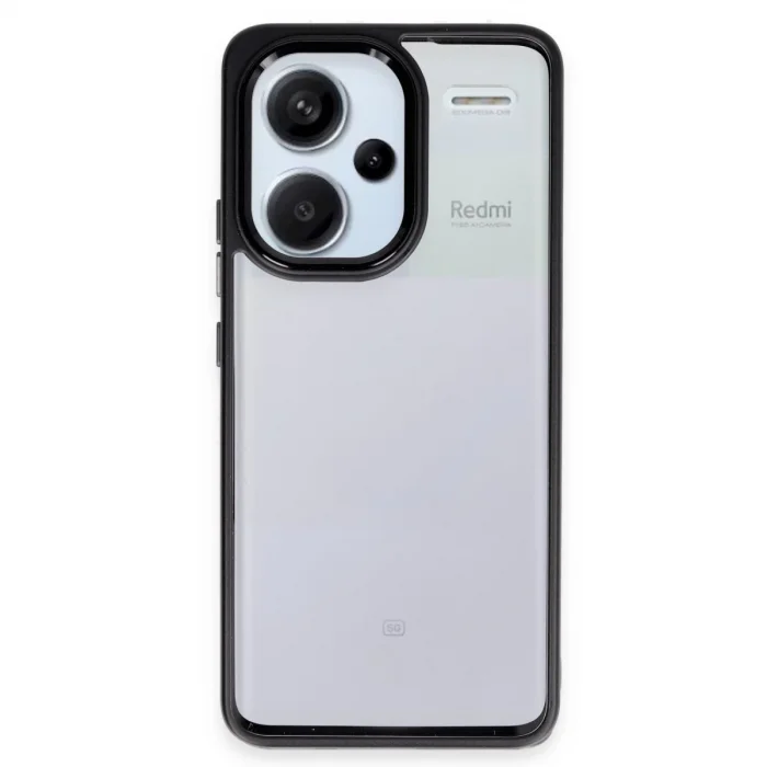 BUĞZ Xiaomi Redmi Note 13 Pro Plus Kılıf Power Silikon - Siyah