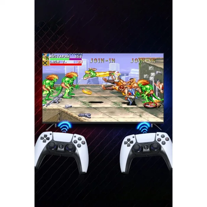 BUĞZ Y5 64gb Android Dual Pad 4k Game Stick - Beyaz