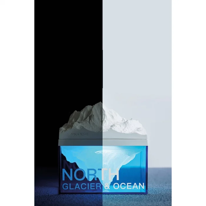 BUĞZ Z4 Kuzey Okyanus Temalı Gece Lambası Özellikli Bt Kablosuz Hoparlör - Mavi