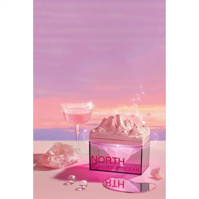 BUĞZ Z4 Kuzey Okyanus Temalı Gece Lambası Özellikli Bt Kablosuz Hoparlör - Pembe