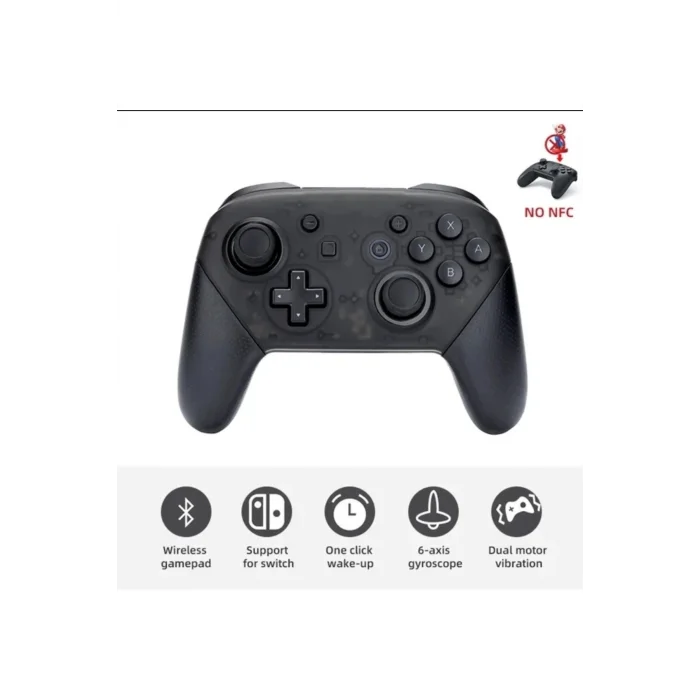 BUĞZ Nintendo Switch uyumlu siyah bluetooth joystick kablosuz gamepad oyun kolu - Elektronik