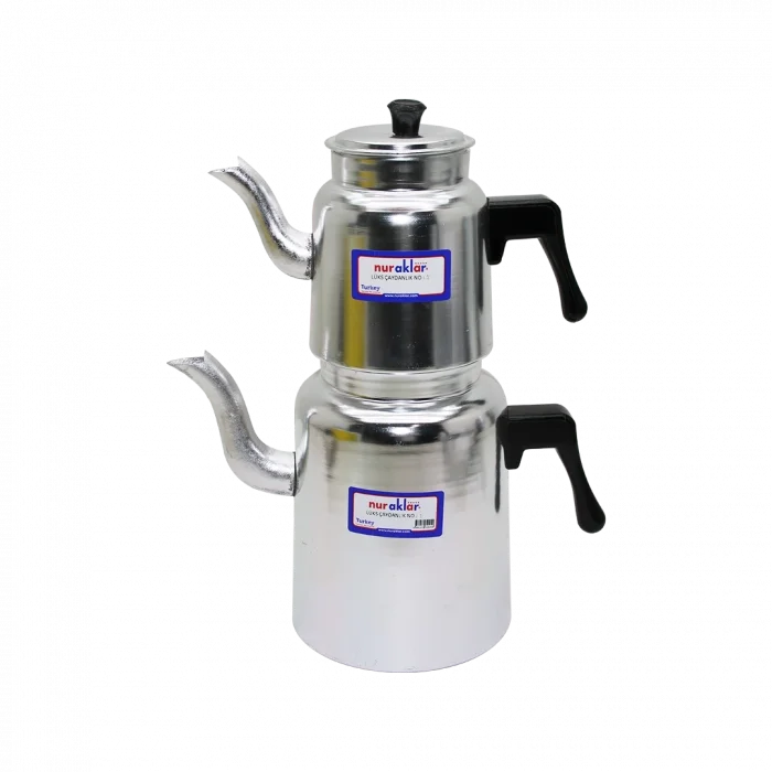 BUĞZ No-1 Lüks Alüminyum Çaydanlık Takımı Bx40