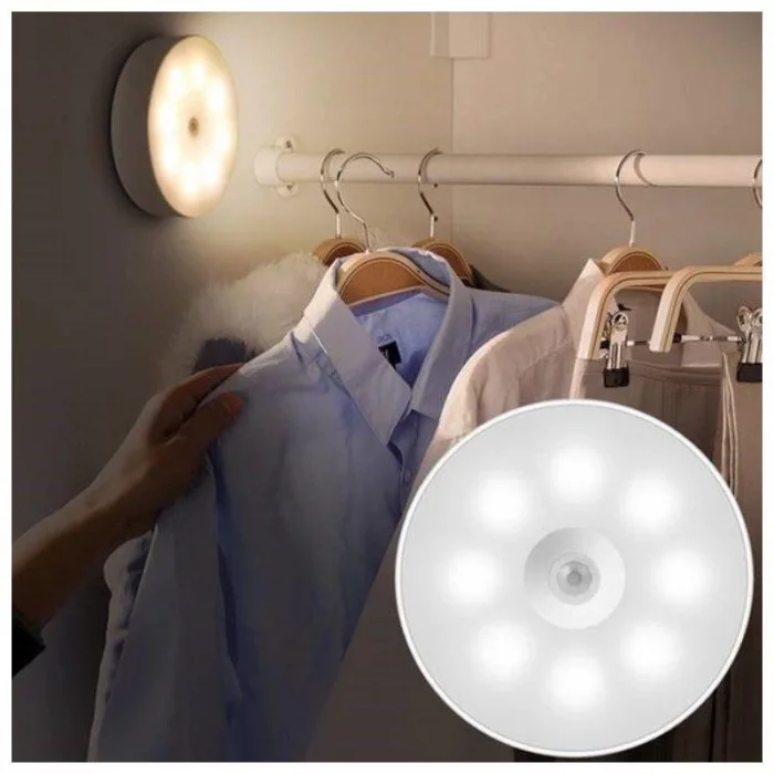  NOAS YL05 5002 Maya Kabin İçi Mıknatıslı Şarjlı Ledli Sensörlü Spot 3200K