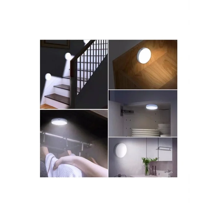  NOAS YL05 5002 Maya Kabin İçi Mıknatıslı Şarjlı Ledli Sensörlü Spot 3200K