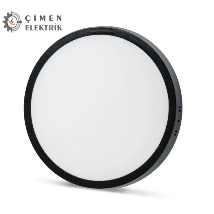  NOAS YL14 2410 S Sıva Üstü 24W Siyah Kasa Led Spot 6500K Beyaz Işık