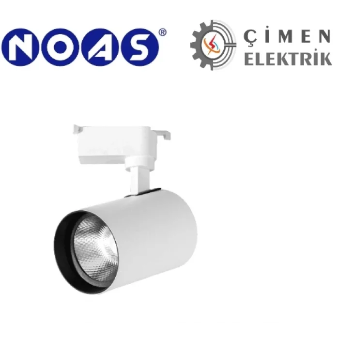  NOAS YL29 3001 Paris 30W Beyaz Kasa Ray Spot 6400K Beyaz Işık