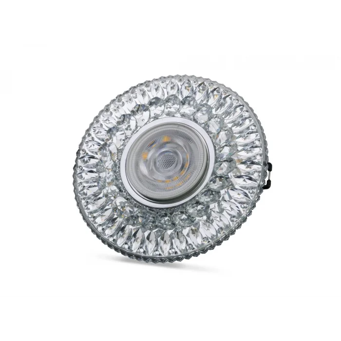  NOAS YL65 1657 İkaros Led Çerçeveli 4000K Kristal Cam Spot Kasa - Priz ve Anahtar İçin Uyumlu Çerçeve
