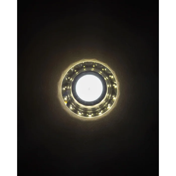 BUĞZ NOAS YL65 1677 Hektor Led Çerçeveli 4000K Kristal Cam Spot Kasa - Priz ve Anahtar İçin Uyumlu Çerçeve