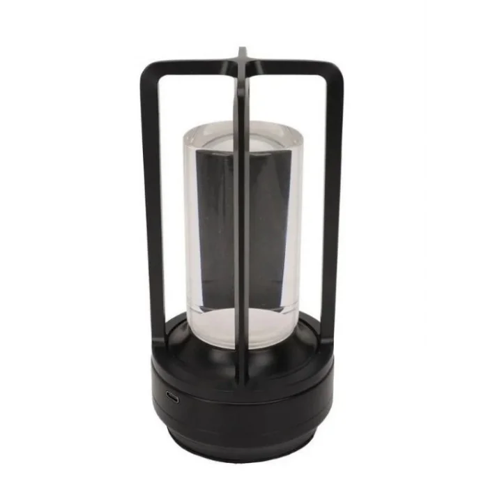 NOAS YL86 1244 Halki Siyah Şarjlı Masa Lambası 3 Renk