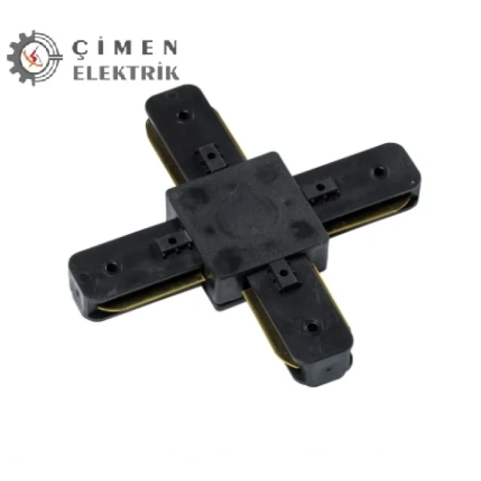  Noas YL99 0001 Monofaze Ray Artı Bağlantı Aparatı Siyah Renk