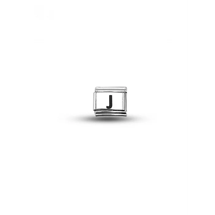BUĞZ J Harf Charm | Çelik Bileklik Aksesuarı | Kişiye Özel Harf Modülü | Minimal & Şık Tasarım