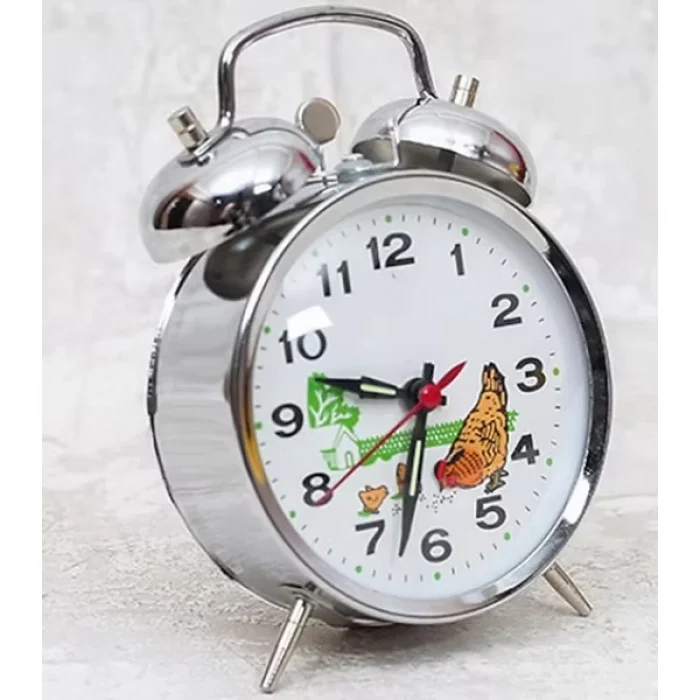 BUĞZ Nostaljik Kurmalı Horozlu Çalar Saat Büyük Boy