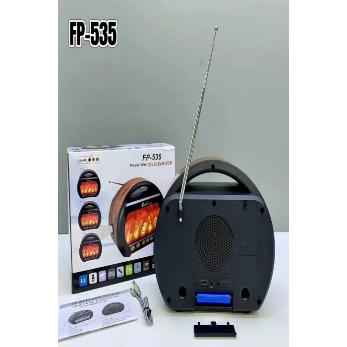 BUĞZ Nostaljik radyo Bluetooth özellikli, el fenerli, çok renkli, 2 yıl garantili - Elektronik