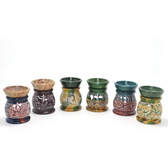 BUĞZ Obsidian Taşı Buhurdanlık Model 3