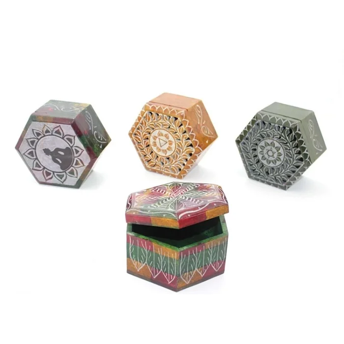 BUĞZ Obsidian Taşı Kutu Ksk2239