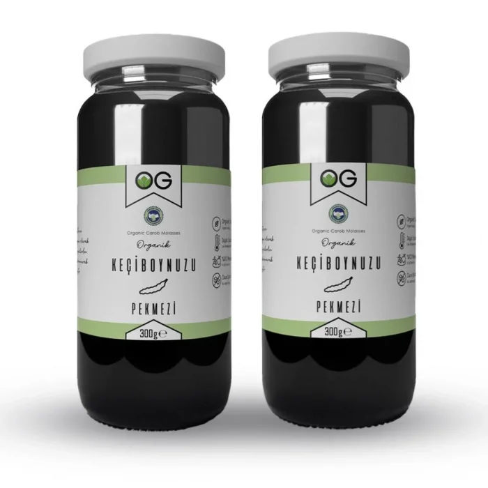 BUĞZ OG Natural Organik Keçiboynuzu Pekmezi 2li Set (300 gr)