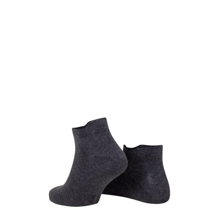 BUĞZ Oil Company Antrasit Bambu Patik Çorap UNISEX