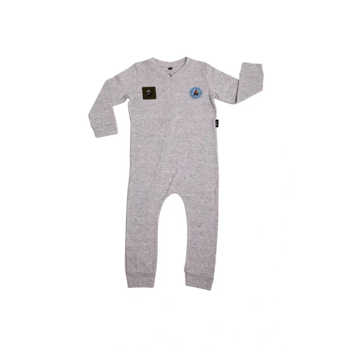 BUĞZ Oil Company Ekru Unisex Çocuk Tulum