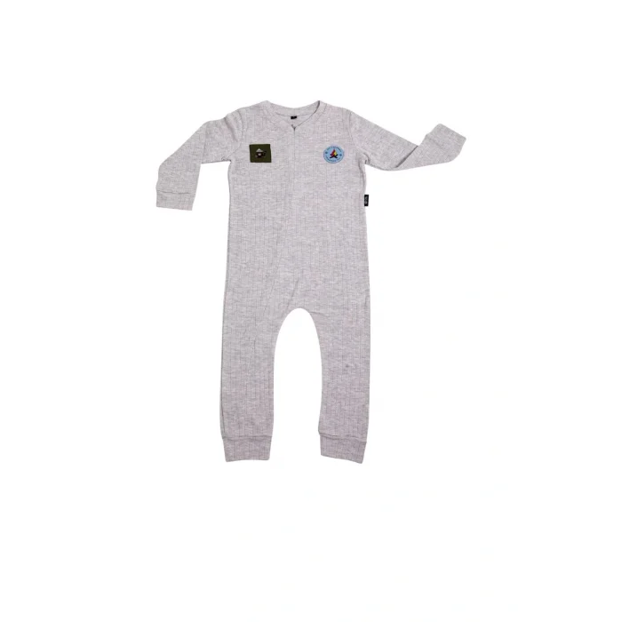 BUĞZ Oil Company Ekru Unisex Çocuk Tulum