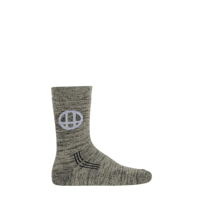 BUĞZ Oil Company Haki Termal Yün Çorap Unisex