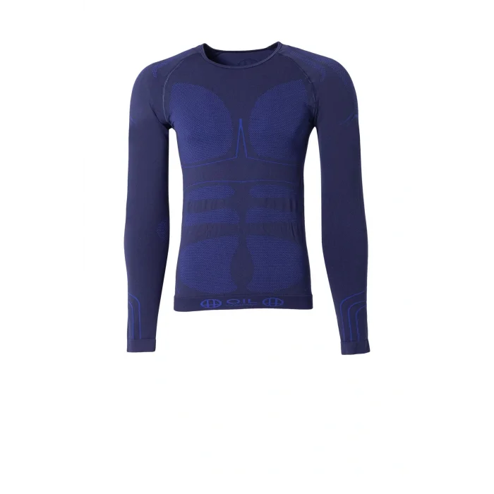 BUĞZ Oil Company Lacivert Unisex Termal İçlik Üst Seamless III. Seviye Pro