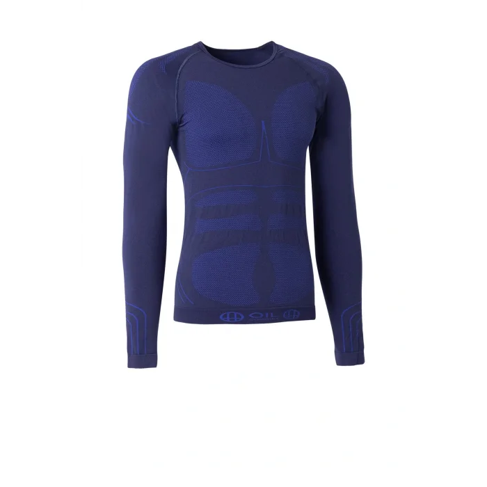 BUĞZ Oil Company Lacivert Unisex Termal İçlik Üst Seamless III. Seviye Pro