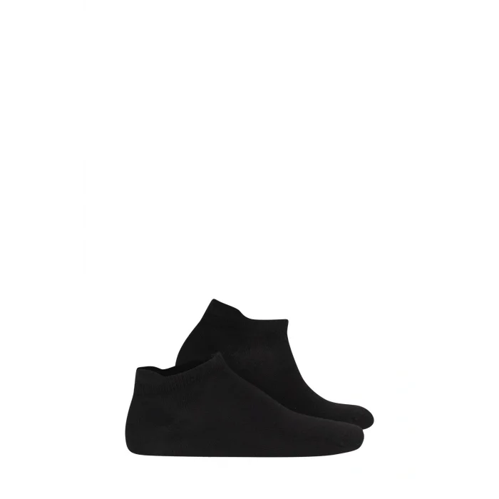 BUĞZ Oil Company Siyah Bambu Patik Çorap Unisex