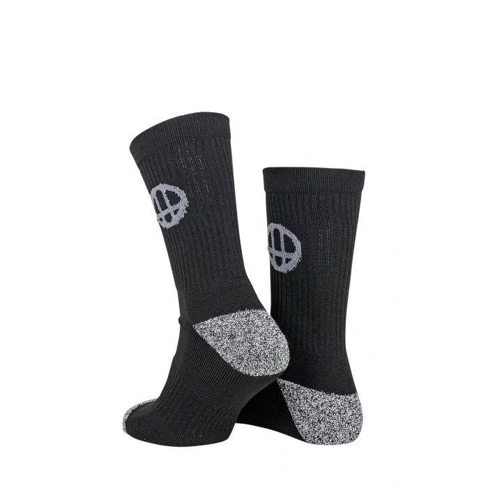 BUĞZ Oil Company  Siyah Dört Mevsim  Uzun Çorap Unisex Coolmax