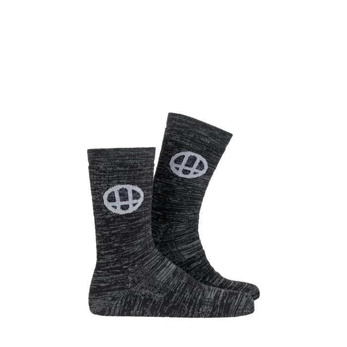 BUĞZ Oil Company Siyah Termal Yün Çorap Unisex