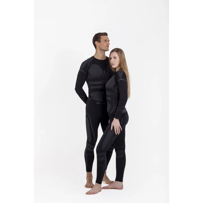 BUĞZ Oil Company Siyah Unisex Termal İçlik Üst Seamless III. Seviye Pro