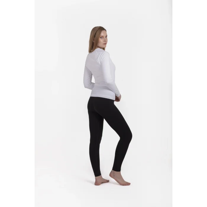 BUĞZ OIL COMPANY Termal İçlik Üst Uzunkol V Yaka Unisex PP Seamless II. Seviye OCP006