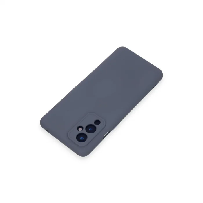 BUĞZ One Plus 9 Kılıf Nano İçi Kadife Silikon - Gri