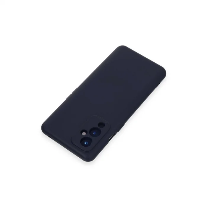 BUĞZ One Plus 9 Kılıf Nano İçi Kadife Silikon - Lacivert