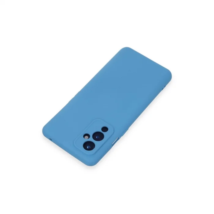 BUĞZ One Plus 9 Kılıf Nano İçi Kadife Silikon - Mavi