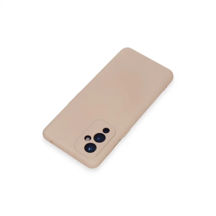 BUĞZ One Plus 9 Kılıf Nano İçi Kadife Silikon - Pudra
