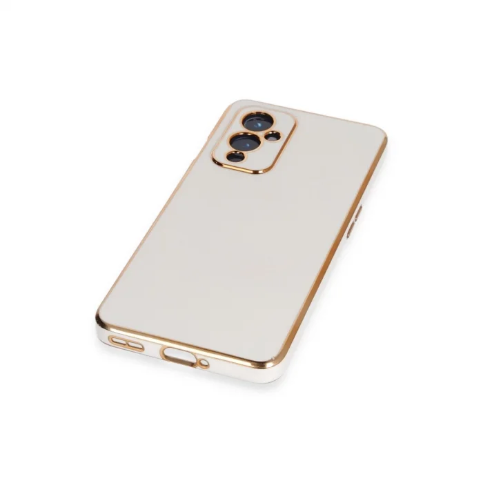 BUĞZ One Plus 9 Kılıf Volet Silikon - Beyaz