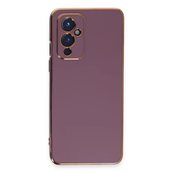 BUĞZ One Plus 9 Kılıf Volet Silikon - Mor