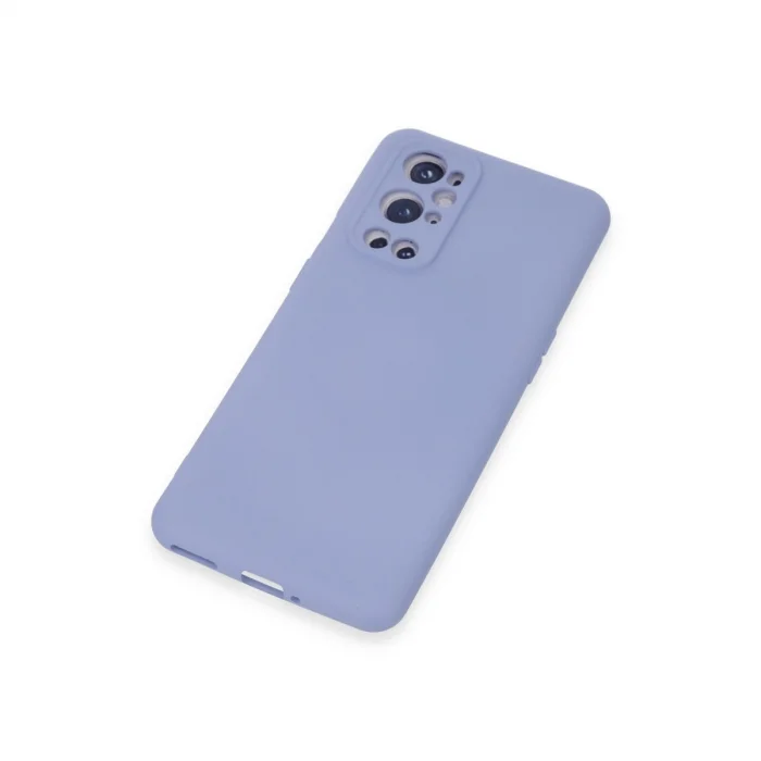 BUĞZ One Plus 9 Pro Kılıf Nano İçi Kadife Silikon - Mavi