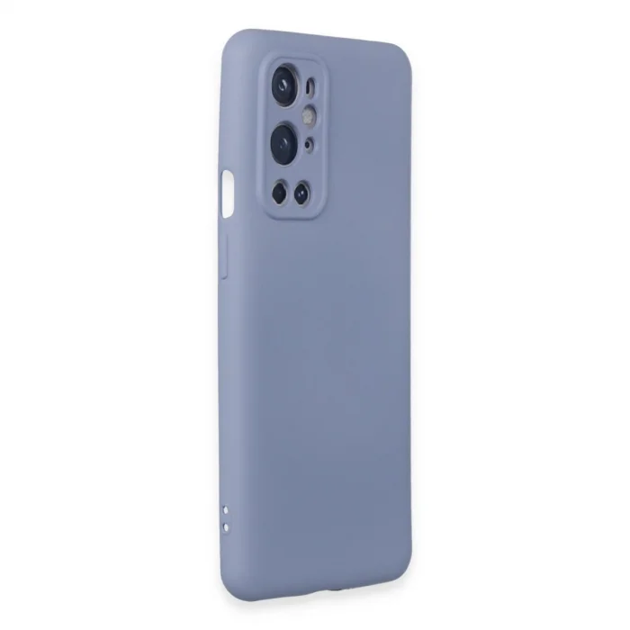 BUĞZ One Plus 9 Pro Kılıf Nano İçi Kadife Silikon - Mor