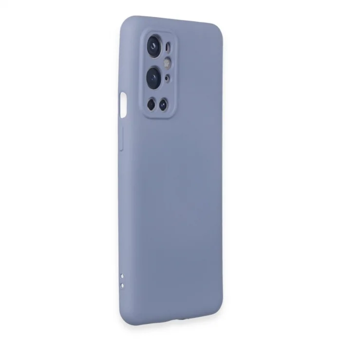 BUĞZ One Plus 9 Pro Kılıf Nano İçi Kadife Silikon - Mor