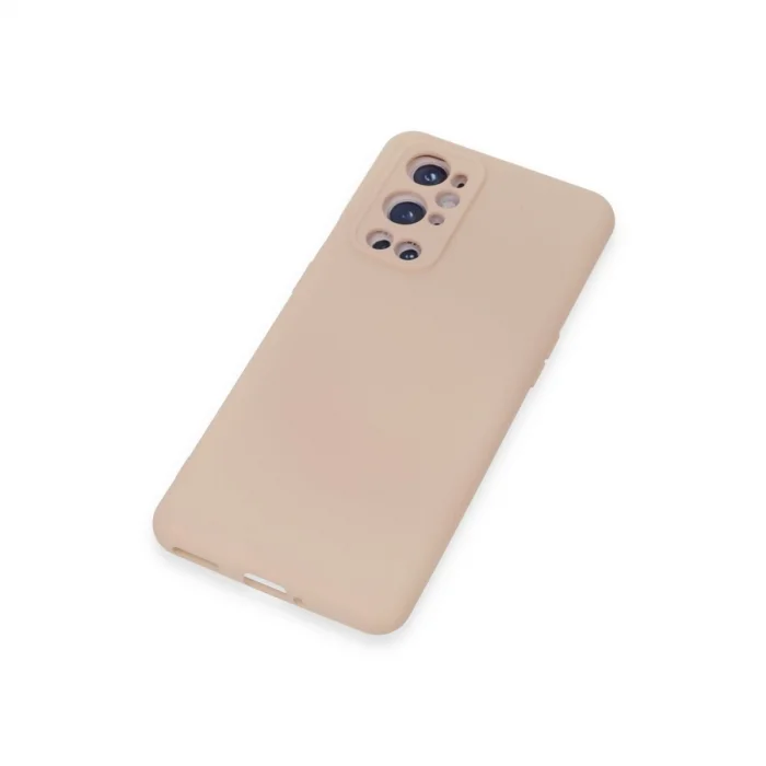 BUĞZ One Plus 9 Pro Kılıf Nano İçi Kadife Silikon - Pudra