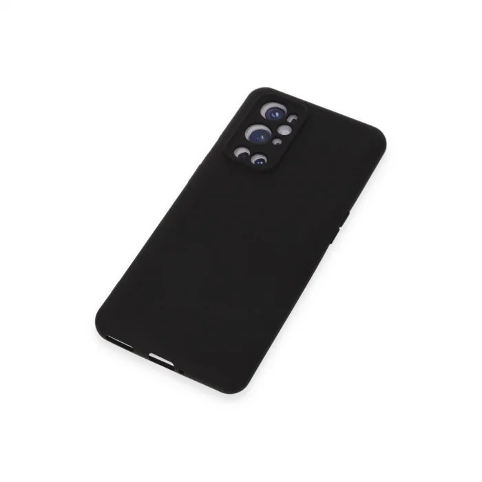 BUĞZ One Plus 9 Pro Kılıf Nano İçi Kadife Silikon - Siyah